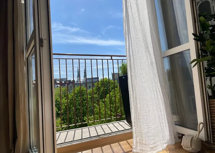 Sloneczny Koszykowy! Apartmán *