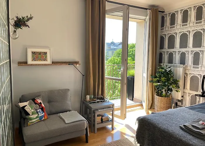 Sloneczny Koszykowy! Apartmán